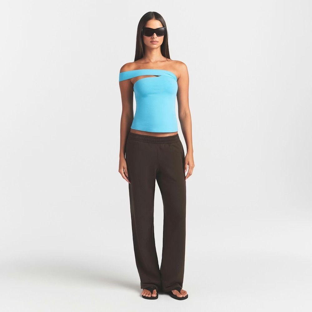 SKIMS Boyfriend Fleece Baggy Sweatpant / Size Small / NWT / MSRP $88